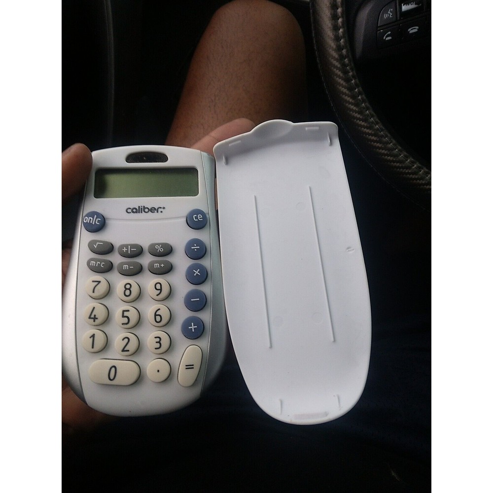 Caliber Dual Power Handheld Calculator - Picture 2 of 3